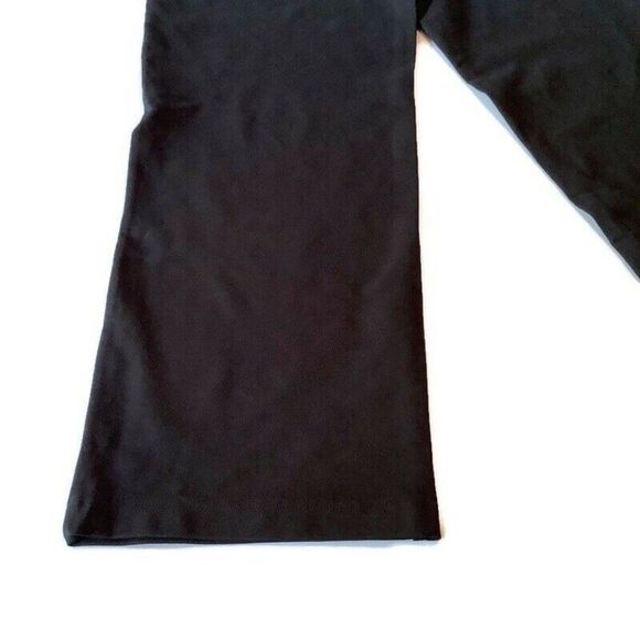 Soft Surroundings Small Petite Black Ponte Knit Pullon Pants Elastic Waistband - Picture 4 of 8